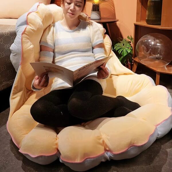 Sleeping Pillows Garden Chair Decorative Cushions for Sofa Giant Shell Pillow Can Wear Sleeping Bag Clamshell Plush Toy Cushion - Image 7