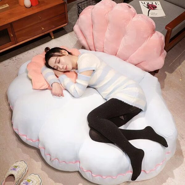 Sleeping Pillows Garden Chair Decorative Cushions for Sofa Giant Shell Pillow Can Wear Sleeping Bag Clamshell Plush Toy Cushion - Image 3